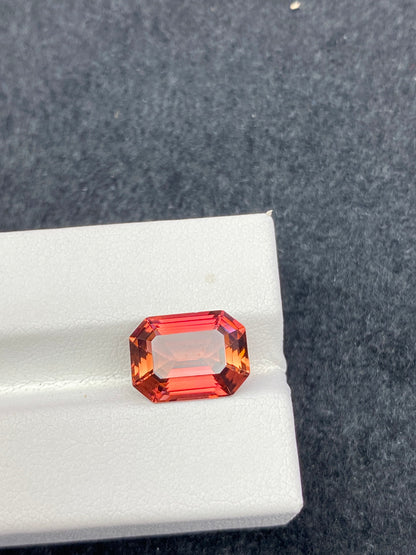 4.46CT NATURALCONGO ORANGE RED TOURMALINE STONE