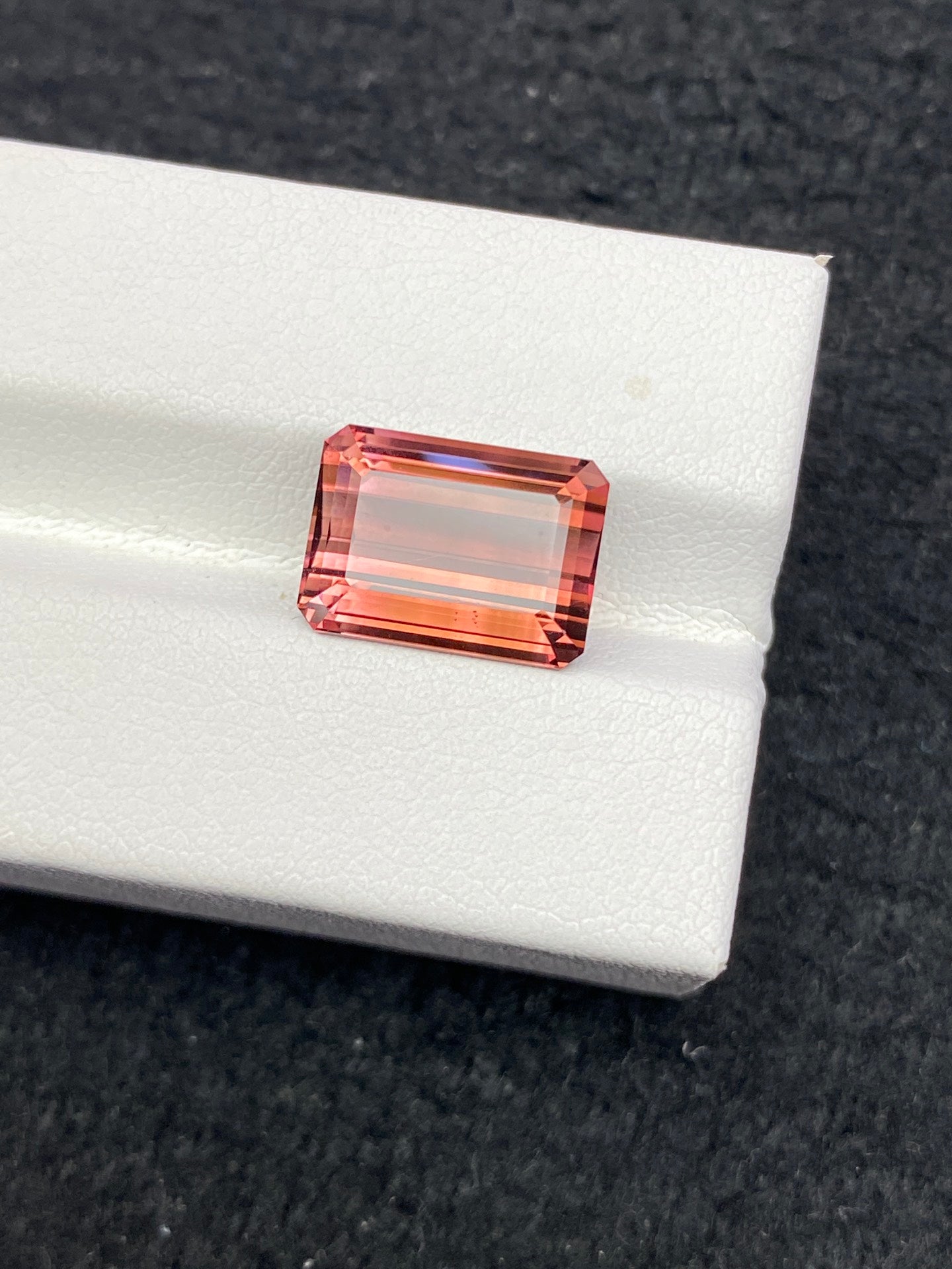 5.85CT NATURAL CONGO ORANGE RED TOURMALINE STONE