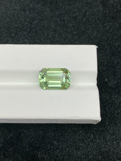 5.465CT NATURAL CONGO YELLOW GREEN TOURMALINE STONE