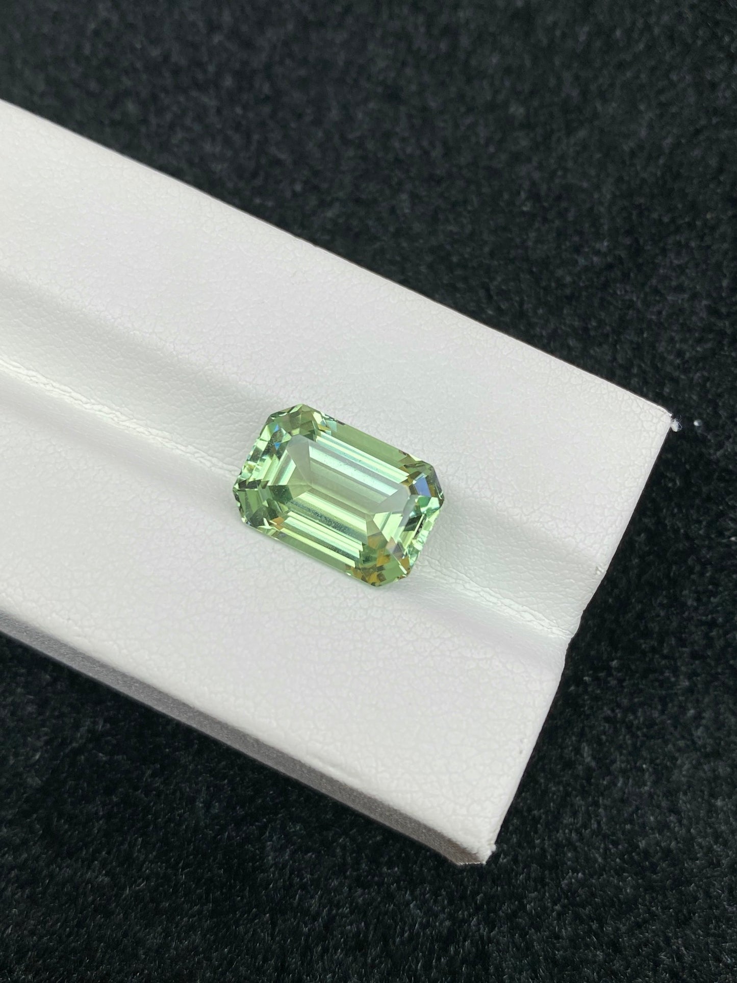 5.465CT NATURAL CONGO YELLOW GREEN TOURMALINE STONE