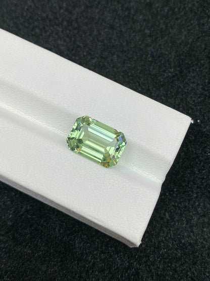 5.465CT NATURAL CONGO YELLOW GREEN TOURMALINE STONE