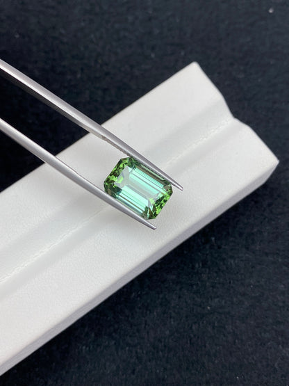 6.51CT NATURAL CONGO GREEN TOURMALINE STONE