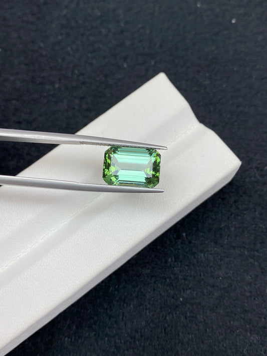 6.51CT NATURAL CONGO GREEN TOURMALINE STONE