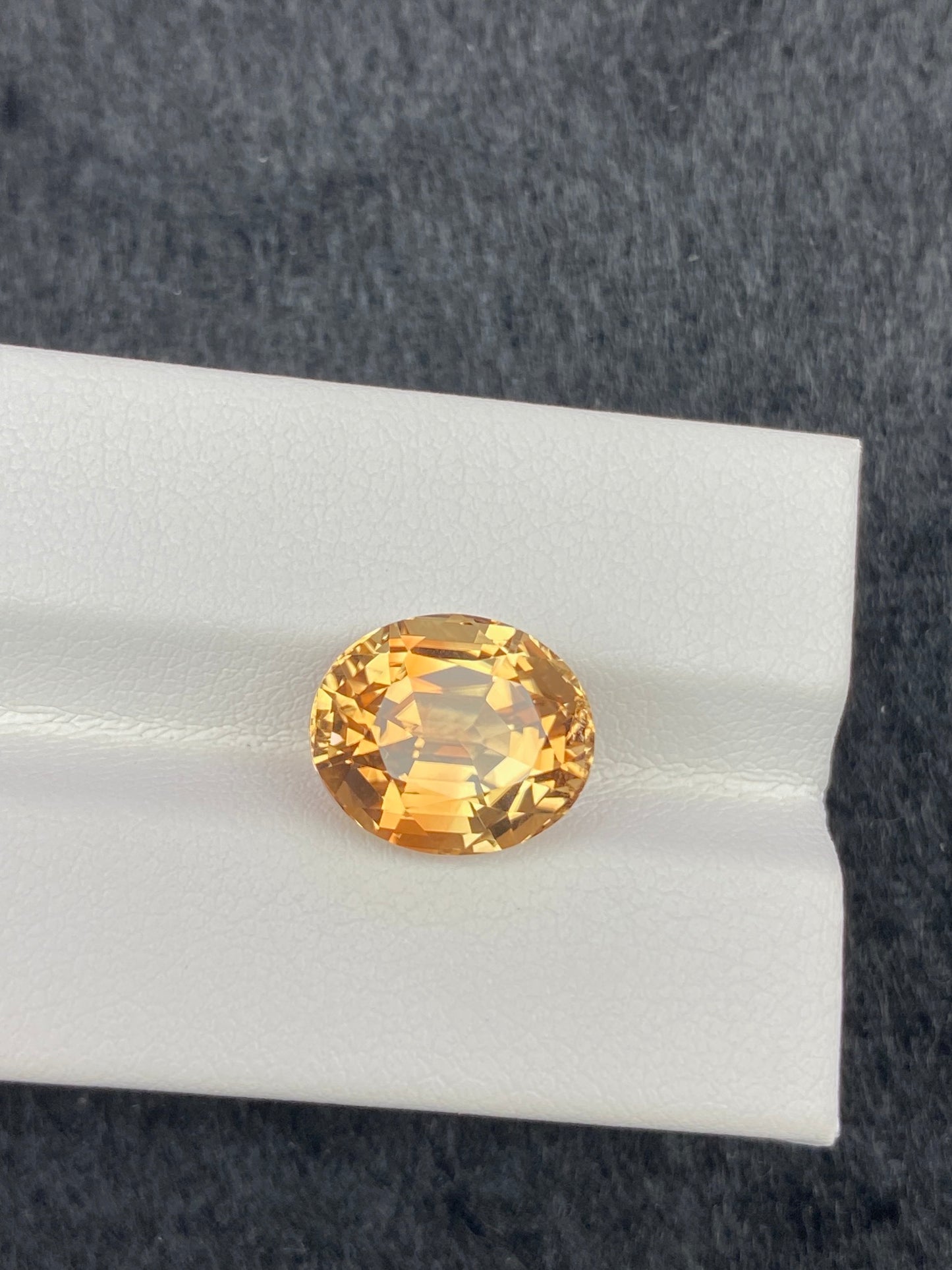 6.355CT NATURAL CONGO YELLOW TOURMALINE STONE