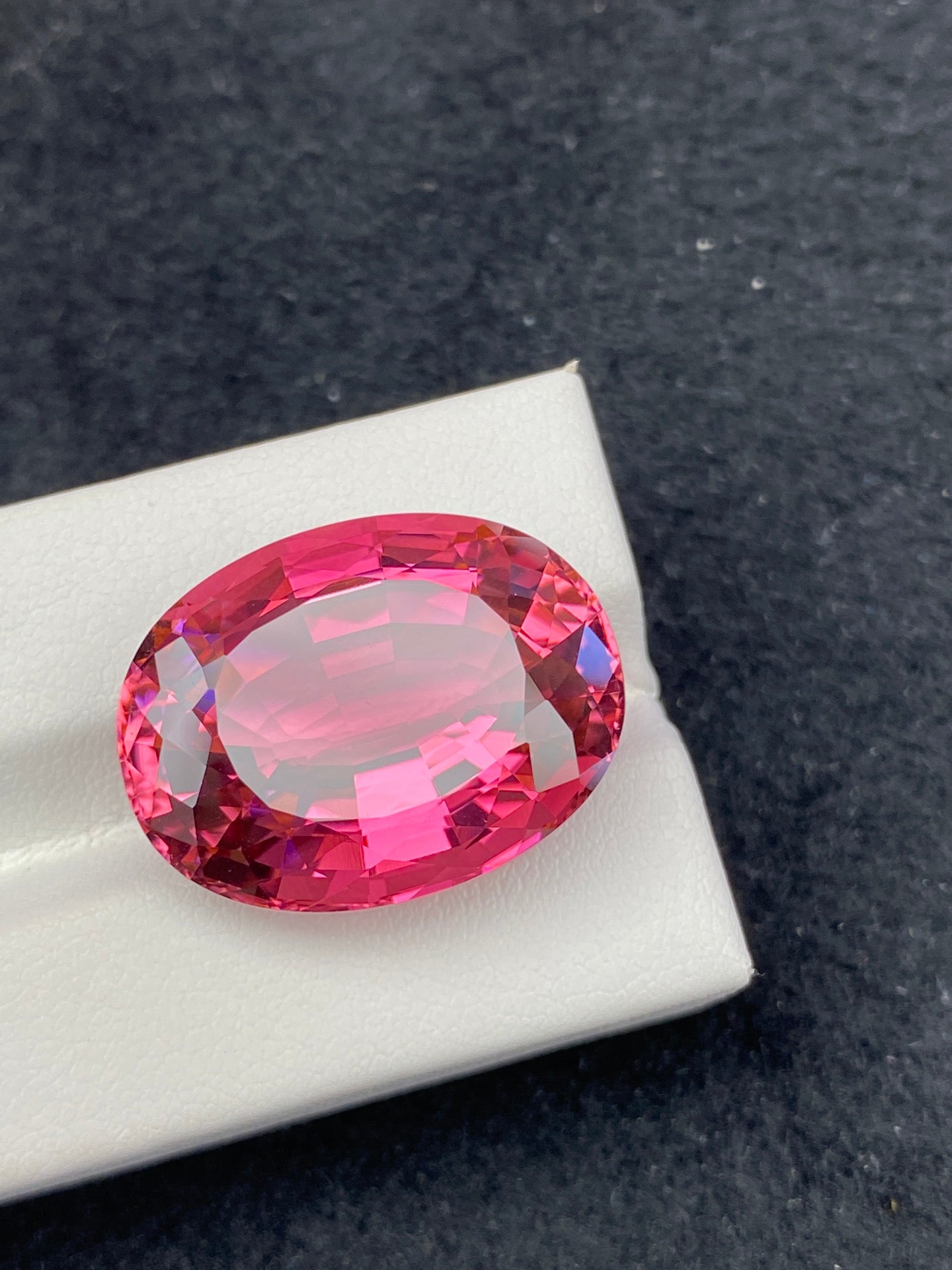 28.741CT NATURAL BRAZIL RED TOURMALINE STONE