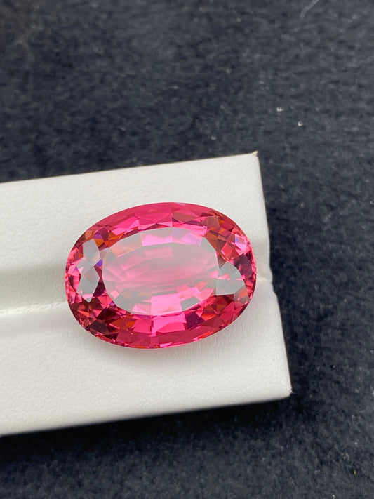 28.741CT NATURAL BRAZIL RED TOURMALINE STONE