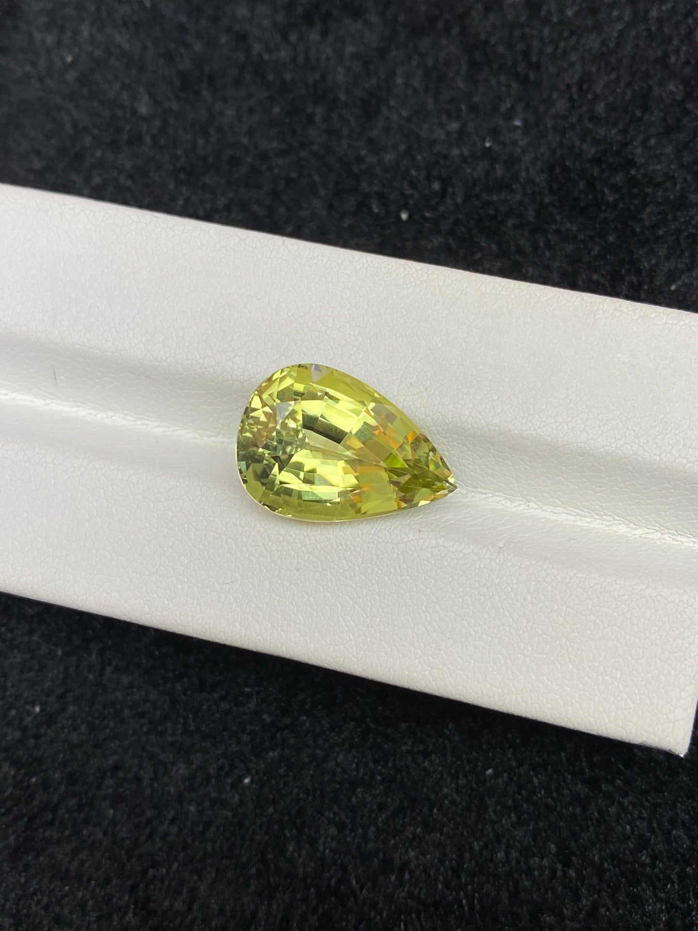 8.88CT NATURAL CONGO CANARY TOURMALINE STONE