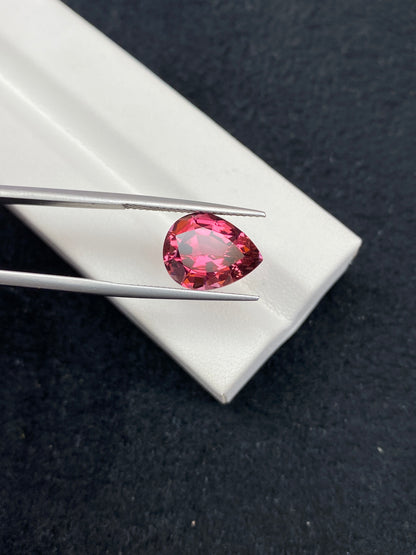 4.35CT NATURAL CONGO RED TOURMALINE STONE