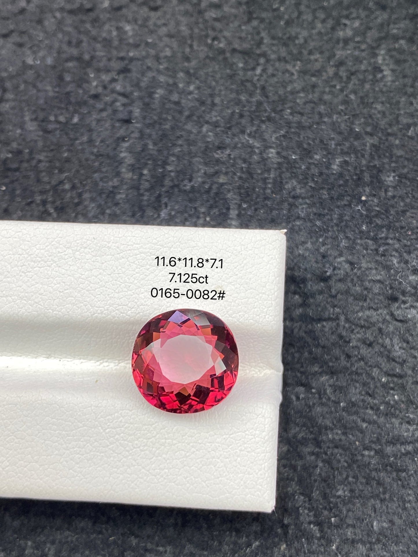 7.125CT NATURAL BRAZIL RED TOURMALINE STONE