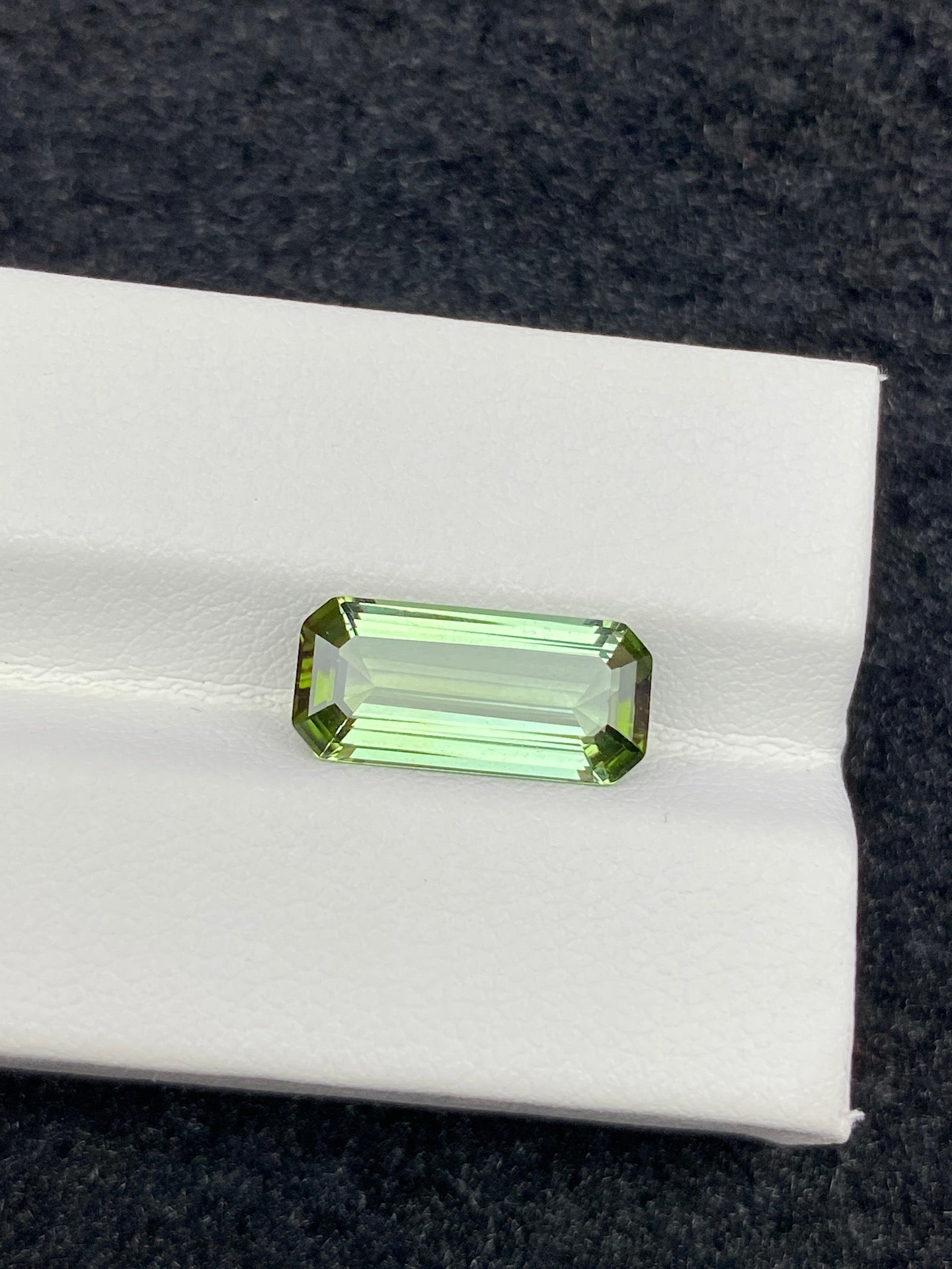 3.51CT NATURAL CONGO YELLOW GREEN TOURMALINE STONE