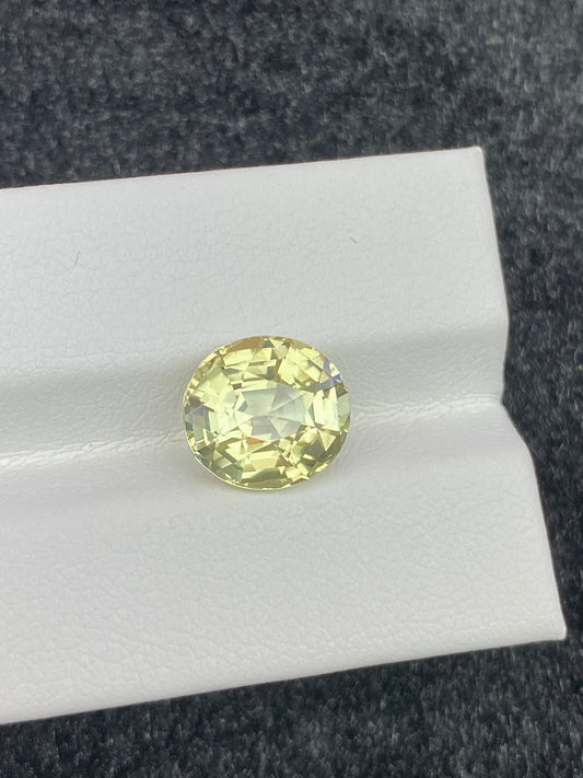 3.55CT NATURAL CONGO YELLOW TOURMALINE STONE