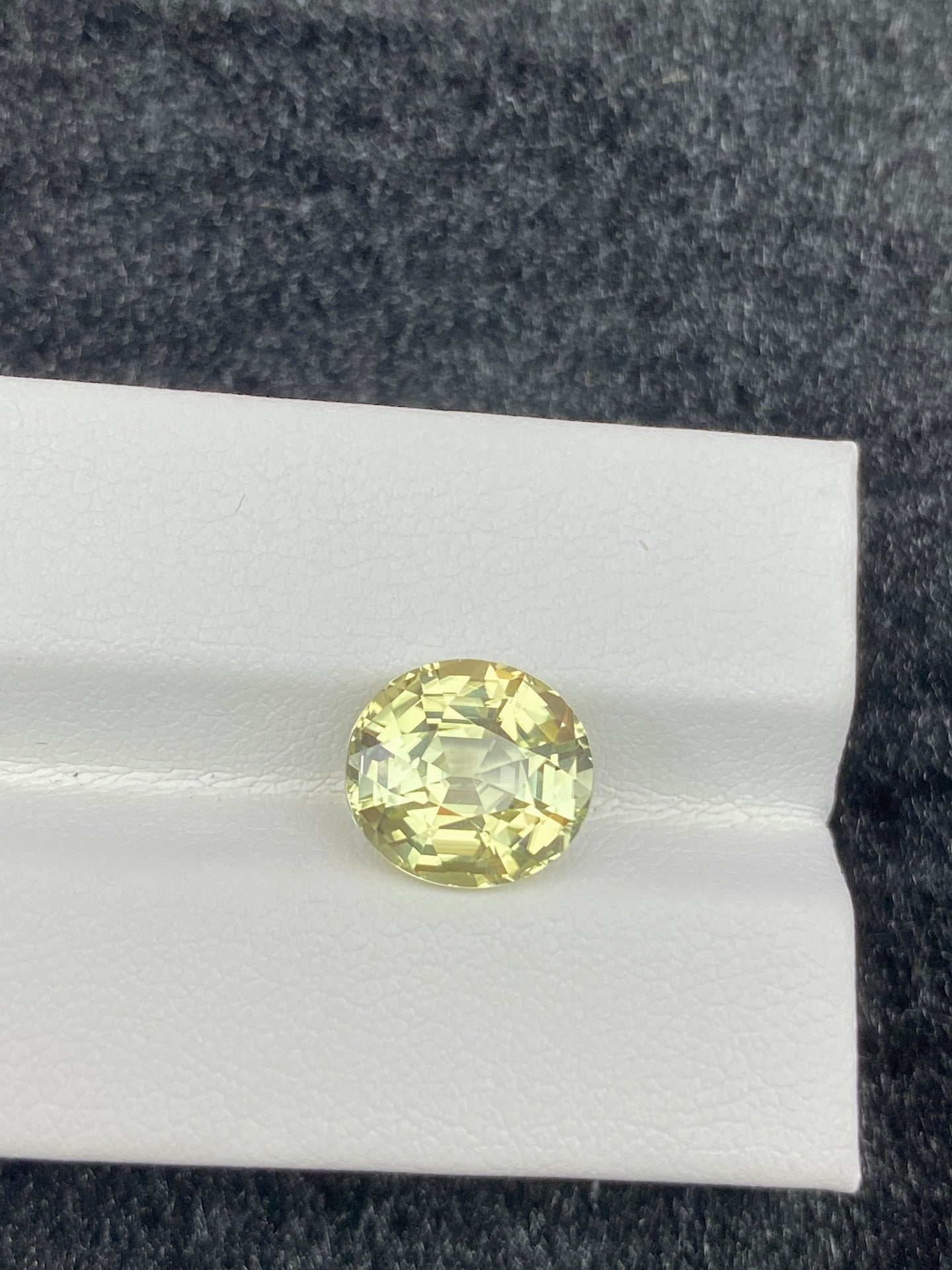 3.55CT NATURAL CONGO YELLOW TOURMALINE STONE