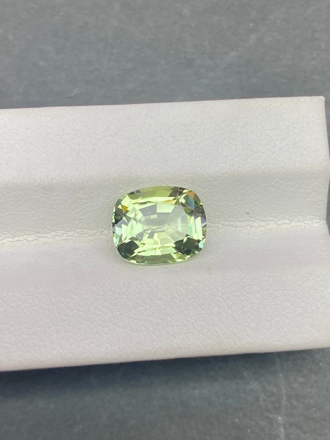 4.125CT NATURAL CONGO GREENISH YELLOW TOURMALINE STONE