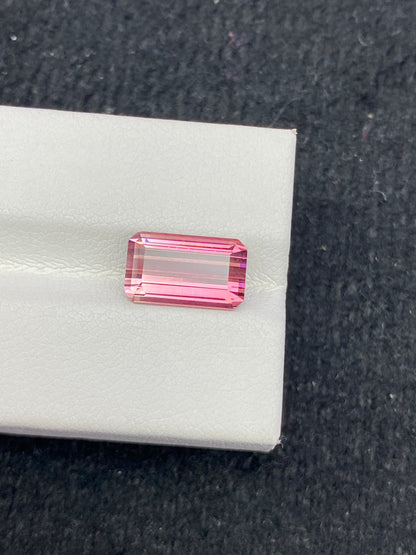 3.635CT NATURAL BRAZIL PINK COLOR TOURMALINE GEMSTONE STONE