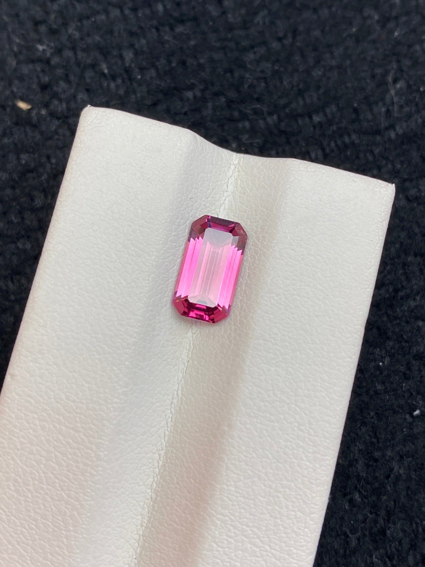 1.65CT NATURAL BRAZIL RED COLOR TOURMALINE GEMSTONE STONE