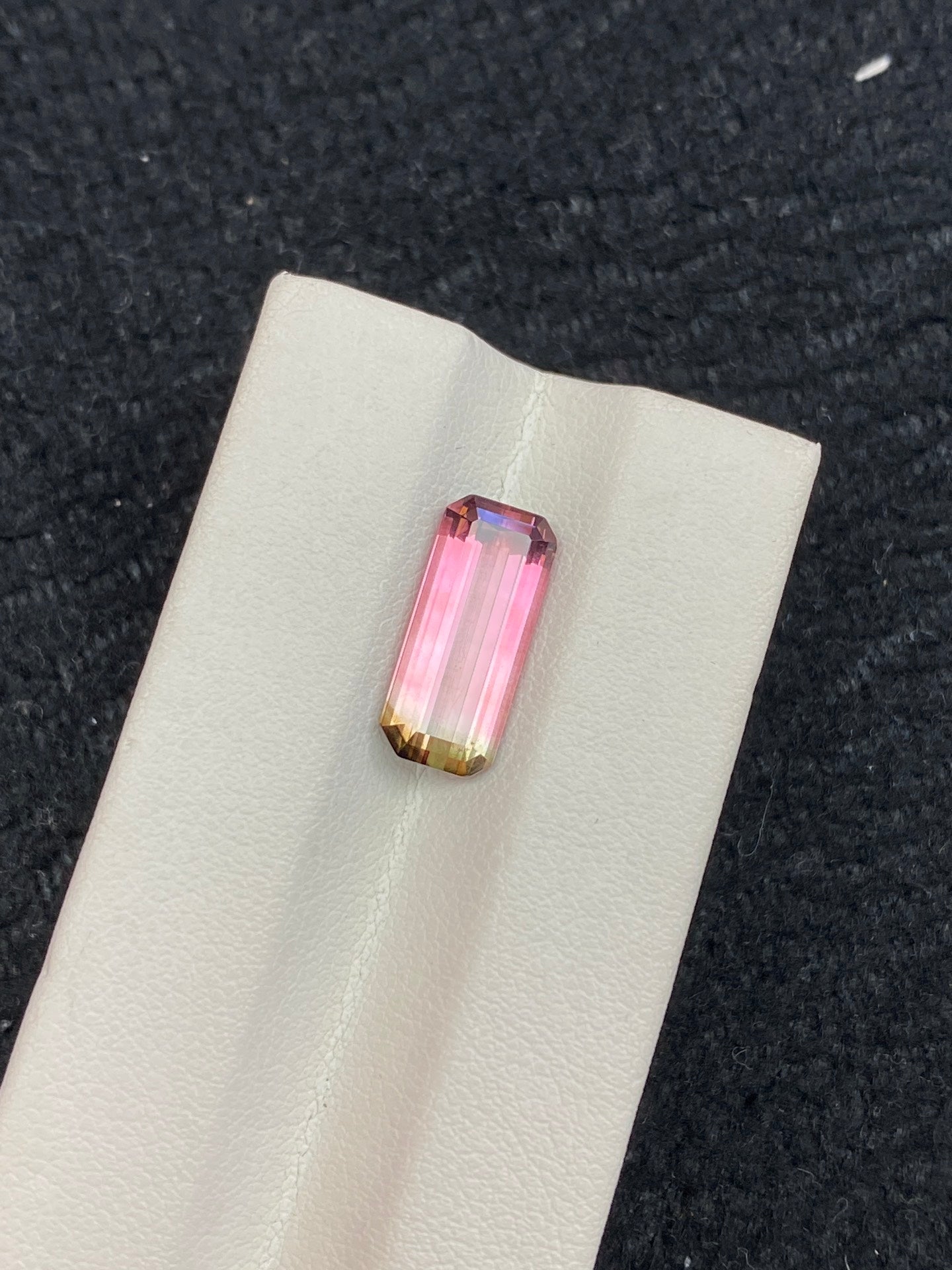 3.93CT NATURAL BRAZIL WATERMELON COLOR TOURMALINE GEMSTONE STONE