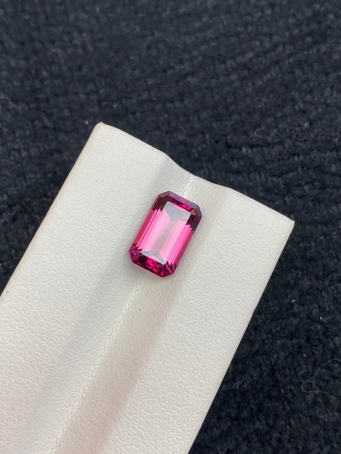 3.43CT NATURAL BRAZIL RED COLOR TOURMALINE GEMSTONE STONE