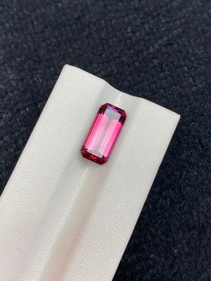 4.63CT NATURAL BRAZIL RED COLOR TOURMALINE GEMSTONE STONE