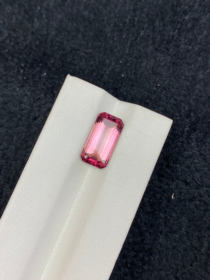 4.48CT NATURAL BRAZIL RED COLOR TOURMALINE GEMSTONE STONE