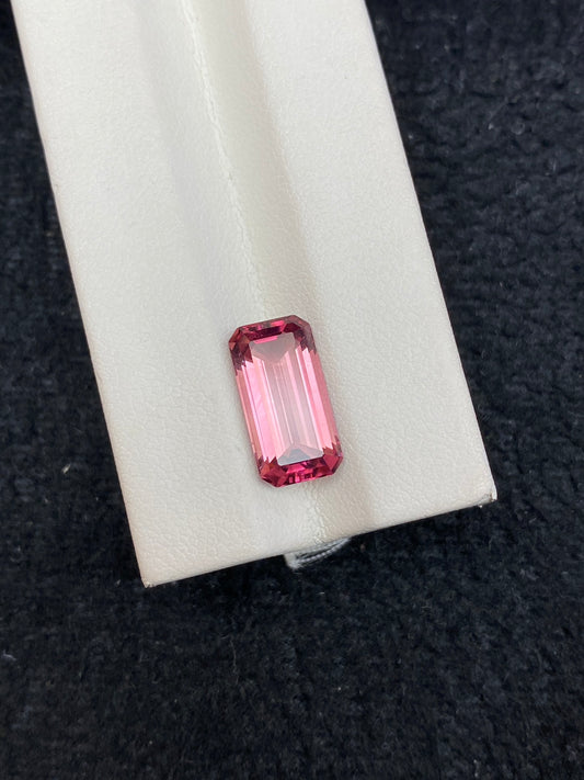 4.48CT NATURAL BRAZIL RED COLOR TOURMALINE GEMSTONE STONE