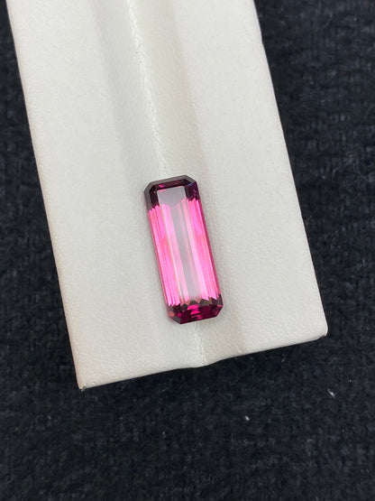 6.07CT NATURAL BRAZIL RED COLOR TOURMALINE GEMSTONE STONE