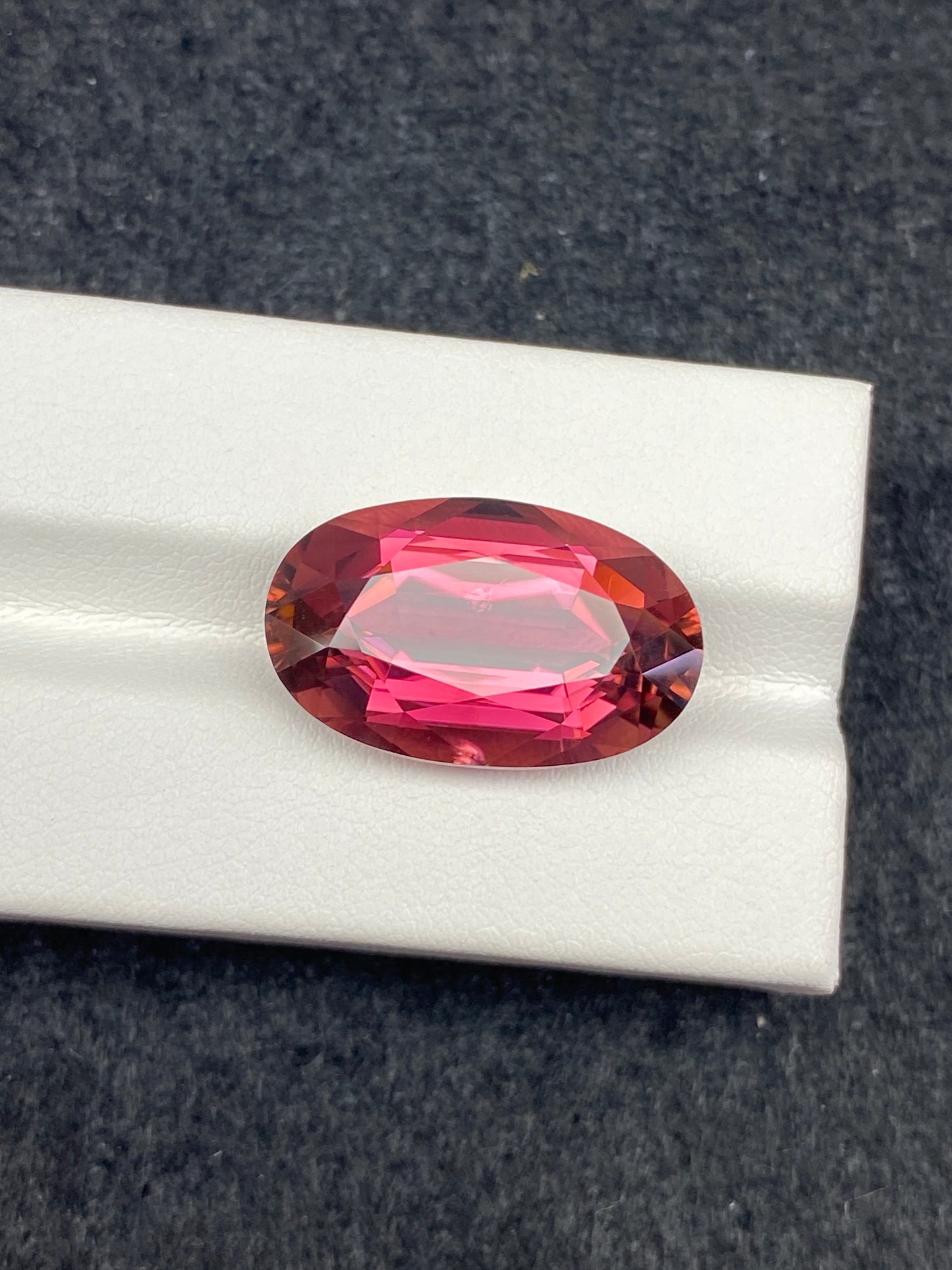 16.51CT NATURAL CONGO RED COLOR TOURMALINE GEMSTONE STONE