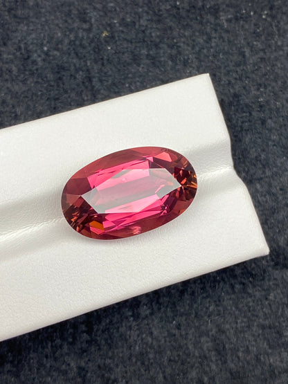 16.51CT NATURAL CONGO RED COLOR TOURMALINE GEMSTONE STONE