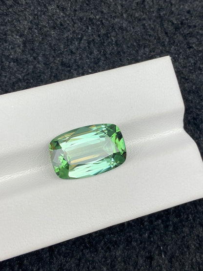 6.395CT NATURAL CONGO MINT GREEN COLOR TOURMALINE GEMSTONE STONE