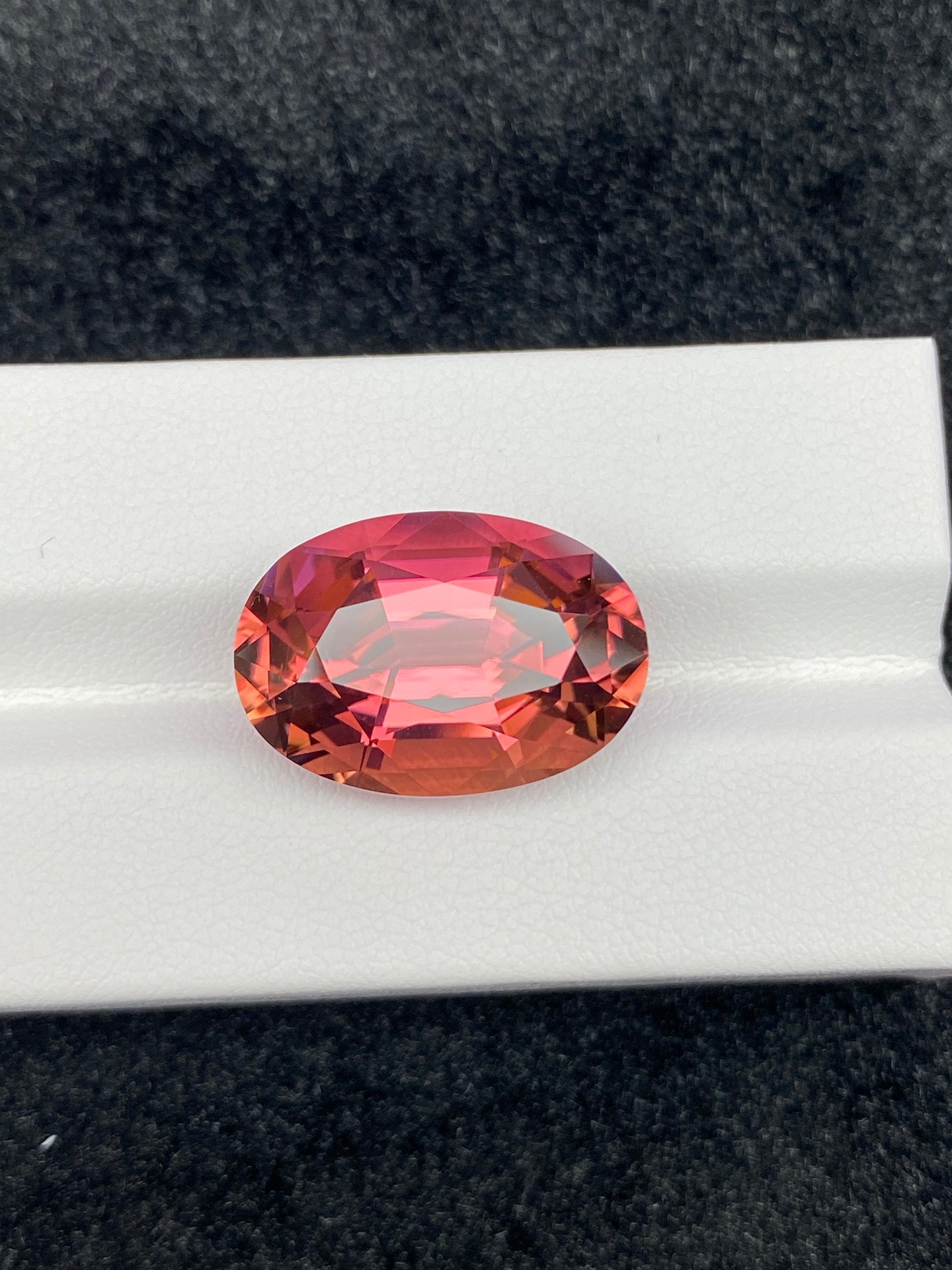 15.85CT NATURAL CONGO RED COLOR TOURMALINE GEMSTONE STONE