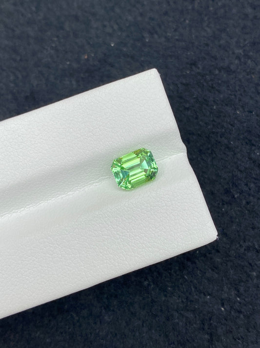 1.66CT NATURAL AFGHANISTAN MINT GREEN COLOR TOURMALINE GEMSTONE STONE