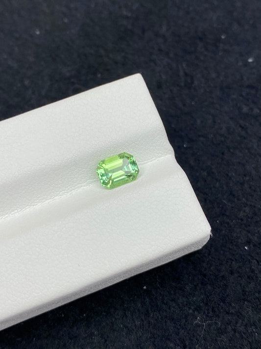 1.05CT NATURAL AFGHANISTAN MINT GREEN COLOR TOURMALINE GEMSTONE STONE