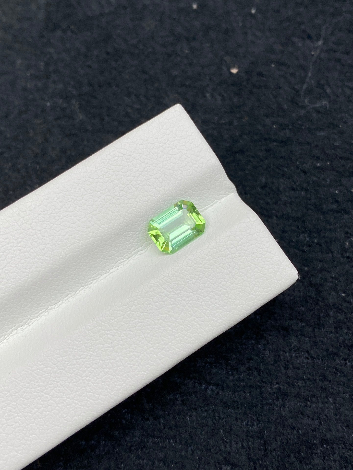 1.32CT NATURAL AFGHANISTAN MINT GREEN COLOR TOURMALINE GEMSTONE STONE