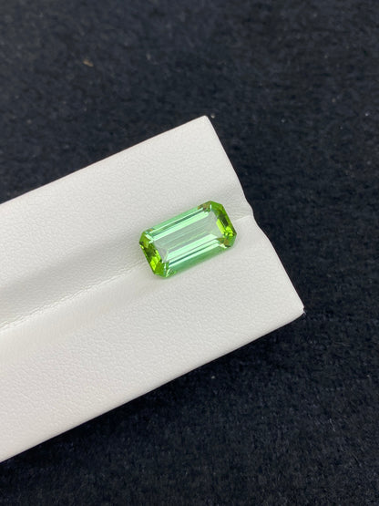 3.76CT NATURAL AFGHANISTAN MINT GREEN COLOR TOURMALINE GEMSTONE STONE