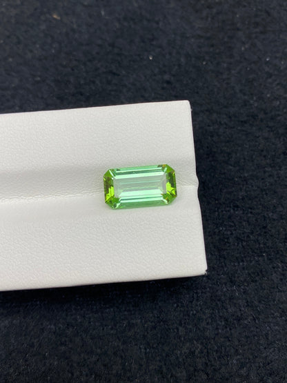 3.76CT NATURAL AFGHANISTAN MINT GREEN COLOR TOURMALINE GEMSTONE STONE