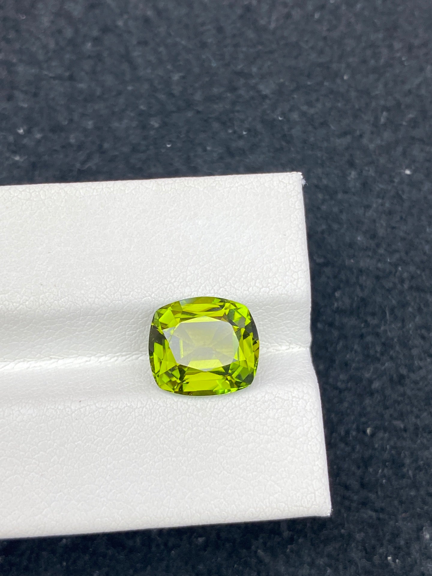 3.35CT NATURAL CONGO YELLOWISH GREEN COLOR TOURMALINE GEMSTONE STONE