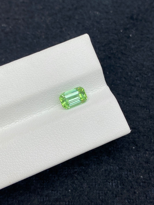 1.15CT NATURAL AFGHANISTAN MINT GREEN COLOR TOURMALINE GEMSTONE STONE