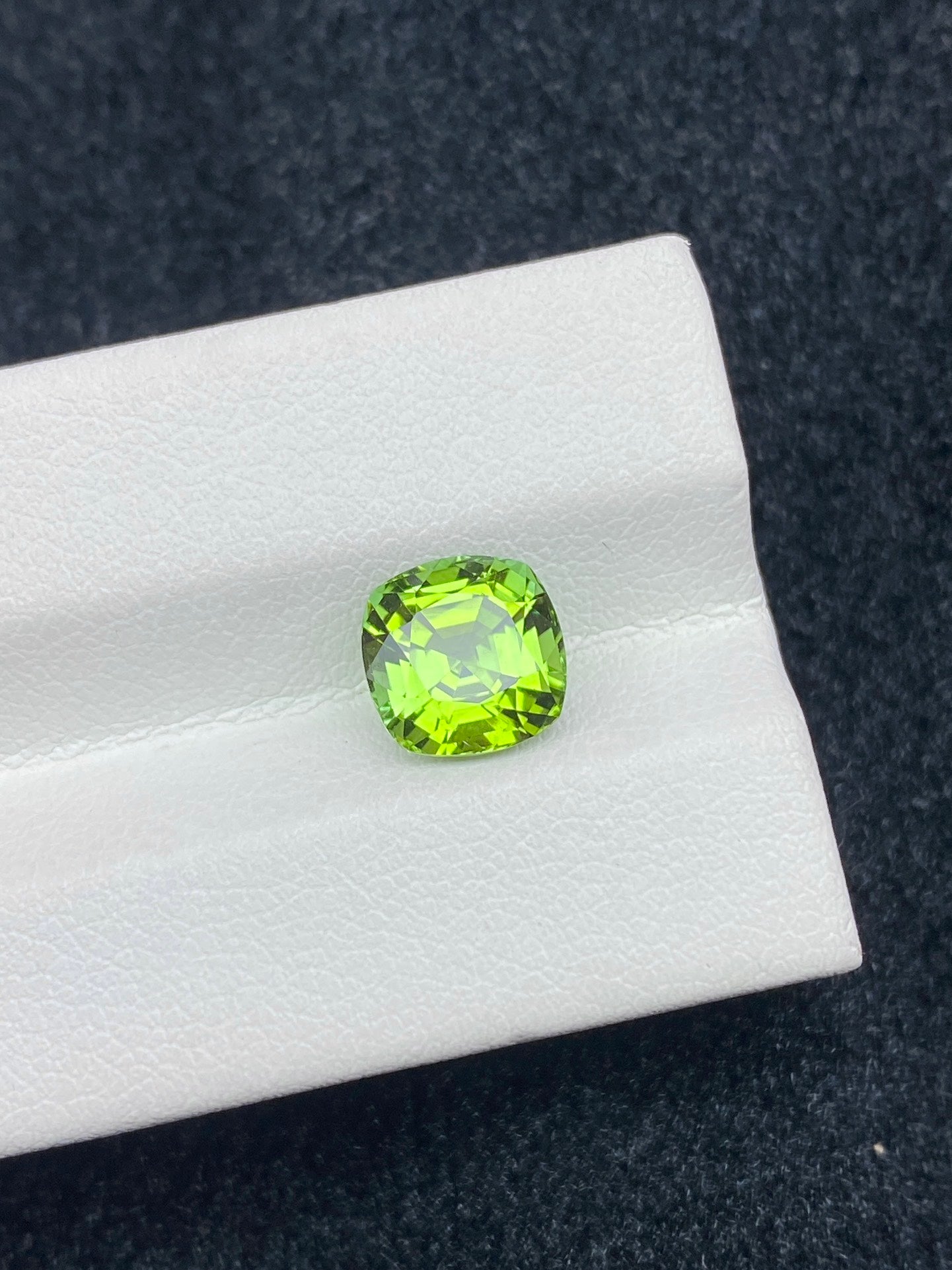 2.42CT NATURAL CONGO YELLOWISH GREEN COLOR TOURMALINE GEMSTONE STONE