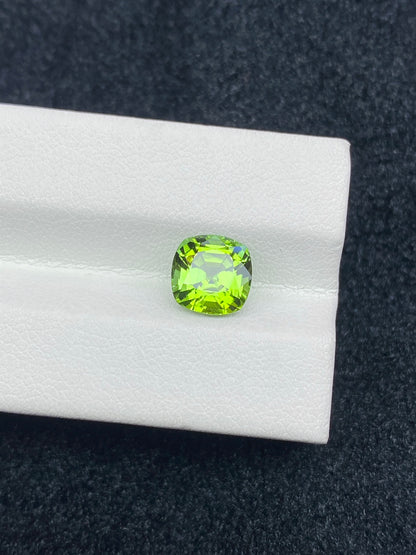 2.42CT NATURAL CONGO YELLOWISH GREEN COLOR TOURMALINE GEMSTONE STONE