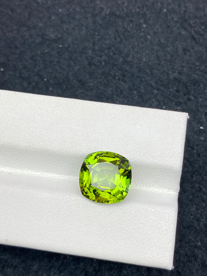 4.93CT NATURAL CONGO YELLOWISH GREEN COLOR TOURMALINE GEMSTONE STONE