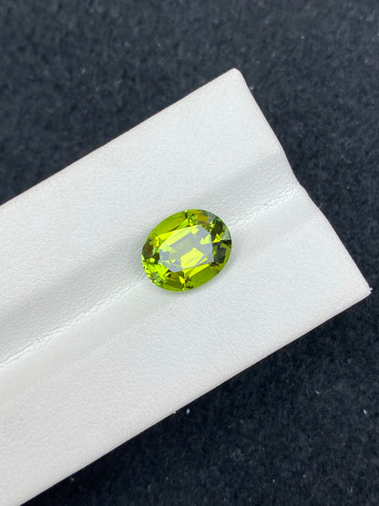 3.625CT NATURAL CONGO YELLOW GREEN COLOR TOURMALINE GEMSTONE STONE