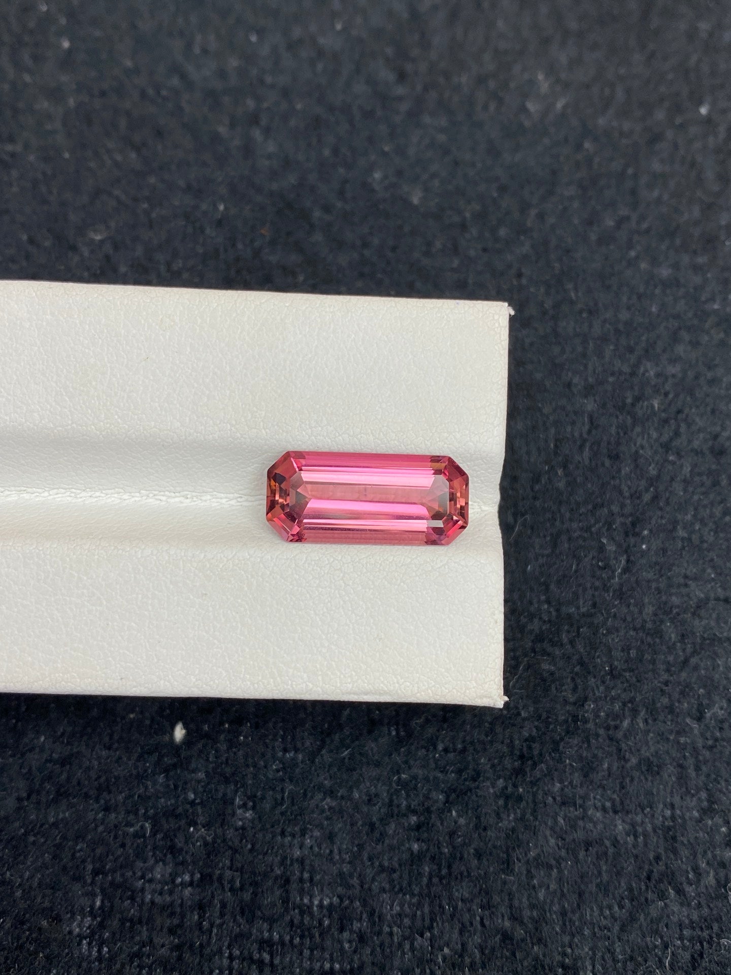 4.765CT NATURAL BRAZIL RED COLOR TOURMALINE GEMSTONE STONE