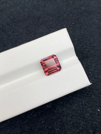 3.605CT NATURAL BRAZIL RED COLOR TOURMALINE GEMSTONE STONE