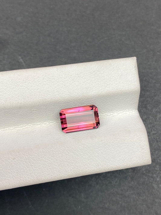 2.555CT NATURAL BRAZIL RED COLOR TOURMALINE GEMSTONE STONE