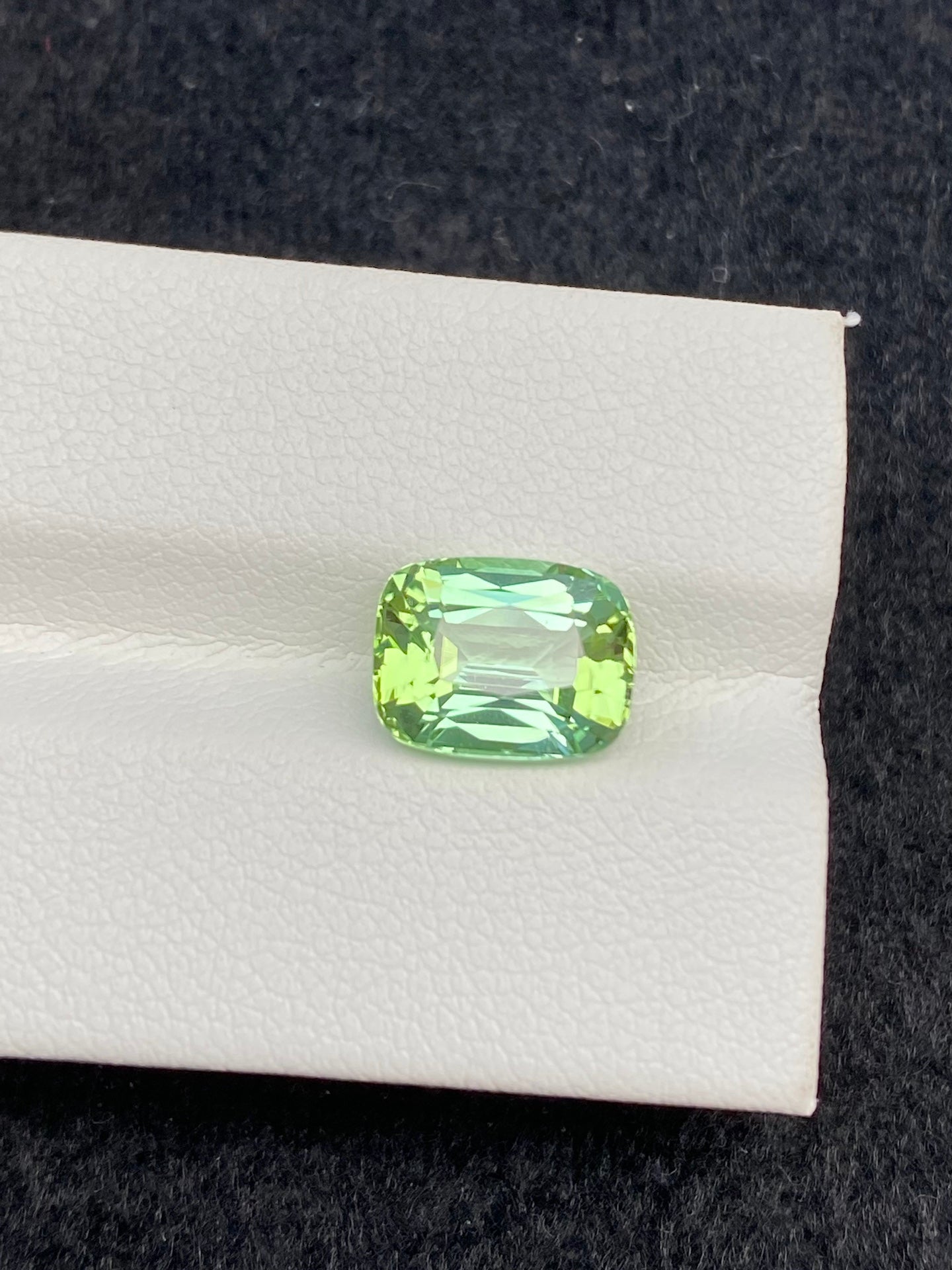 3.56 CT NATURAL AFGHANISTAN GREEN YELLOW TOURMALINE STONE