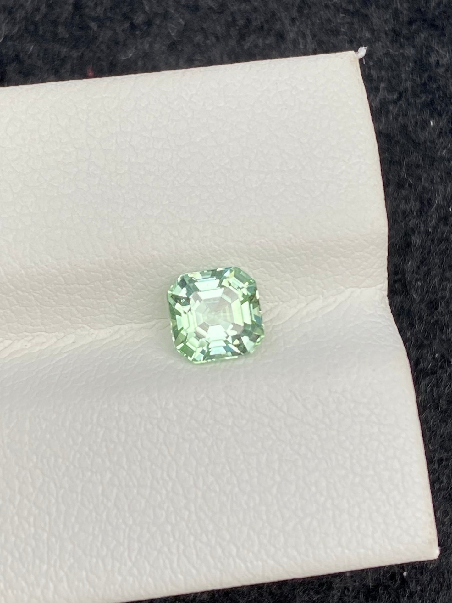 0.96 CT NATURAL AFGHANISTAN MINT GREEN TOURMALINE STONE