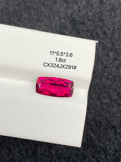 1.8 CT NATURAL BRAZIL RUBELLITE TOURMALINE STONE