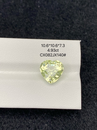 4.93 CT NATURAL CONGO YELLOW TOURMALINE STONE