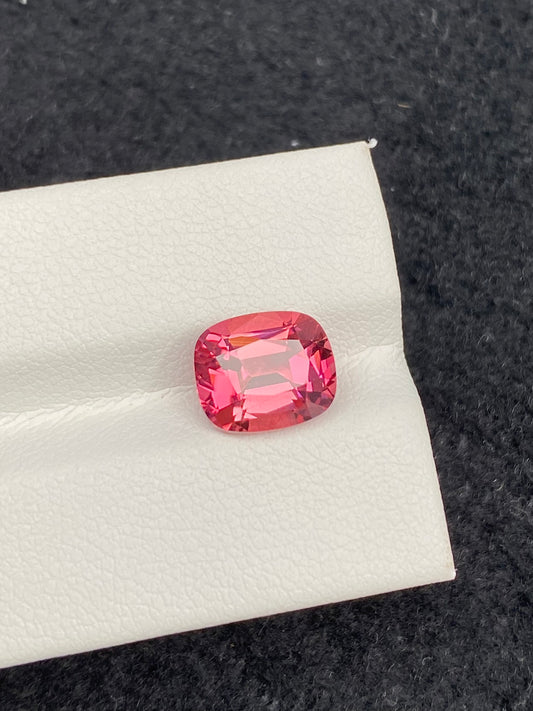 2.96 CT NATURAL AFGHANISTAN RED PINK TOURMALINE STONE