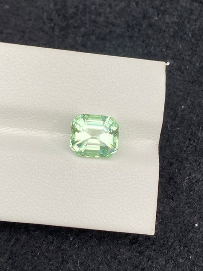 2.73 CT NATURAL AFGHANISTAN MINT GREEN TOURMALINE STONE