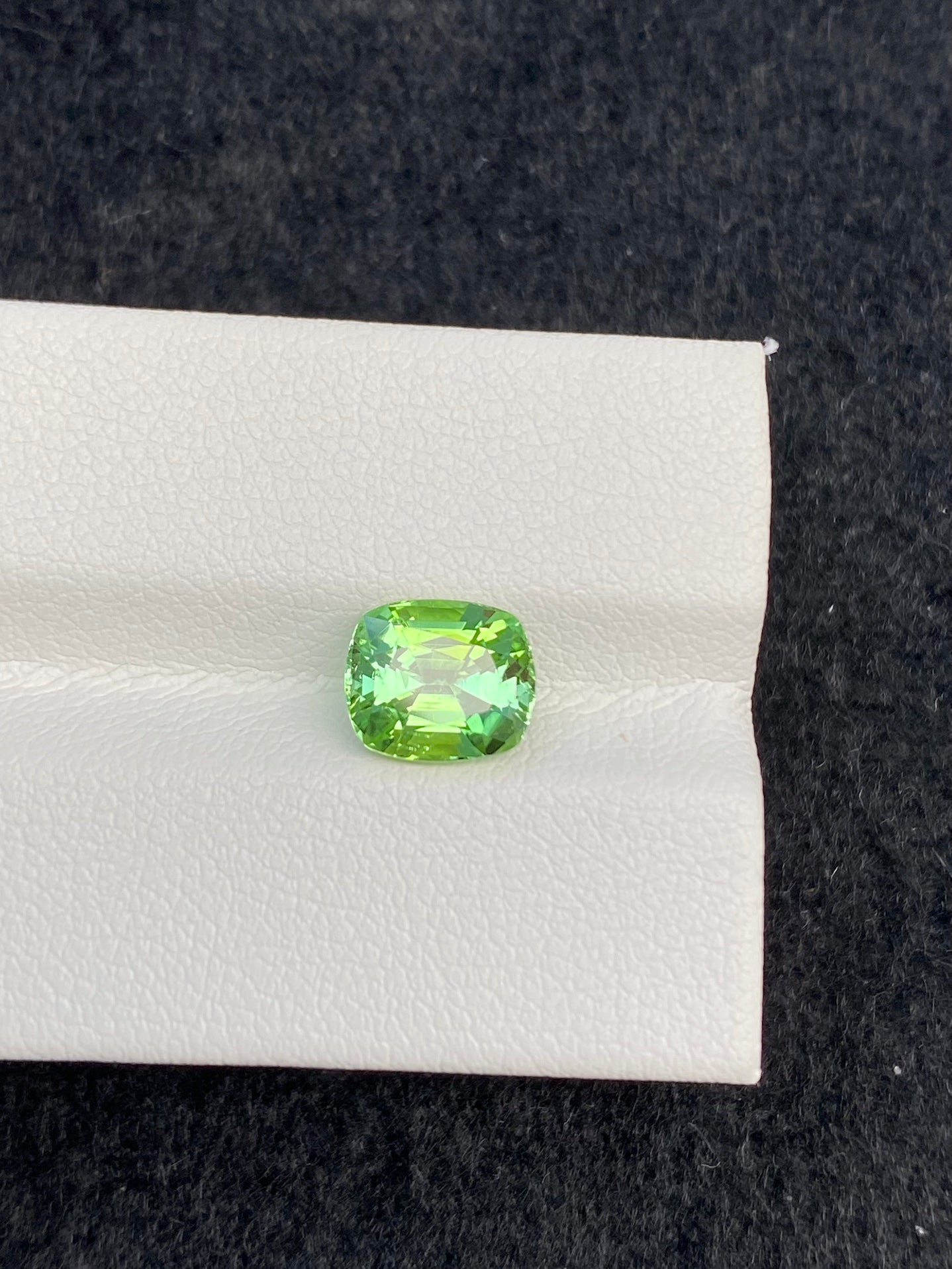 1.97 CT NATURAL AFGHANISTAN GREEN TOURMALINE STONE